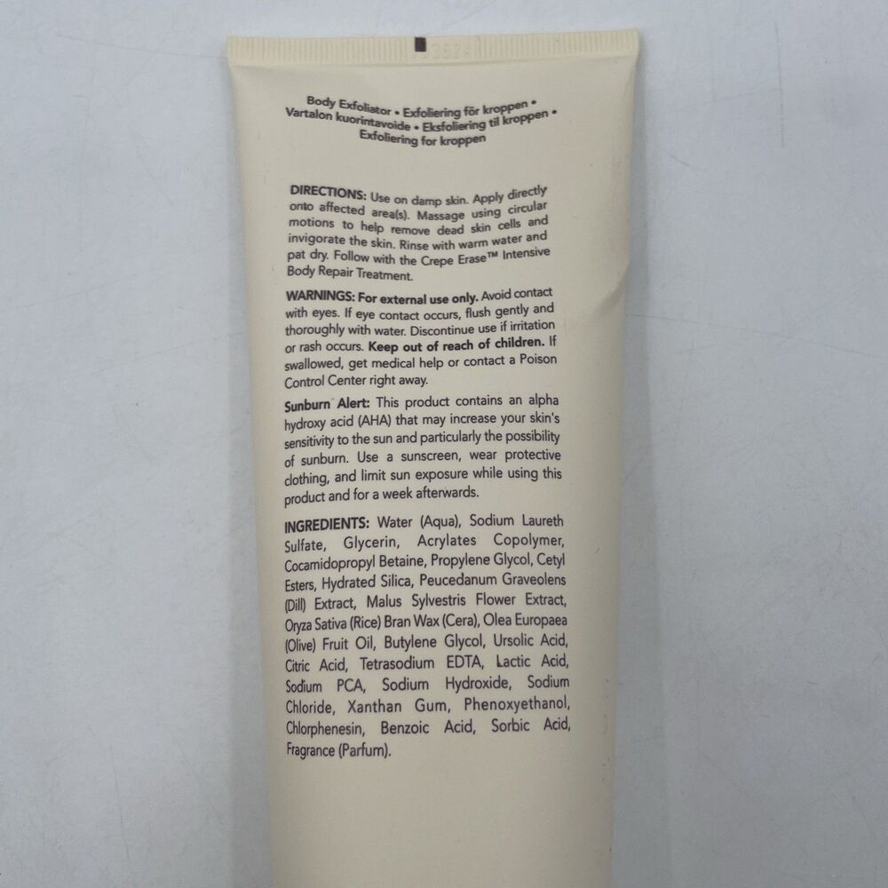 Crepe Erase Set TRUFIRM COMPLEX Facial Scrub 6oz Body Polish 8oz Body Lotion 7.5 - Picture 4 of 6